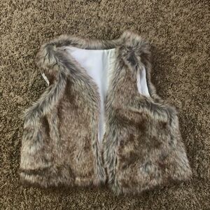 Vintage Faux Fur Vest